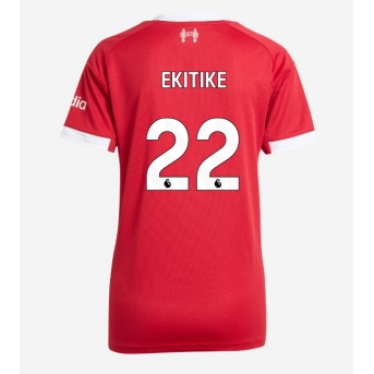 Billige Fotballdrakt Liverpool Hugo Ekitike #22 Replika Hjemmedrakt Dame 2025-26 Kortermet